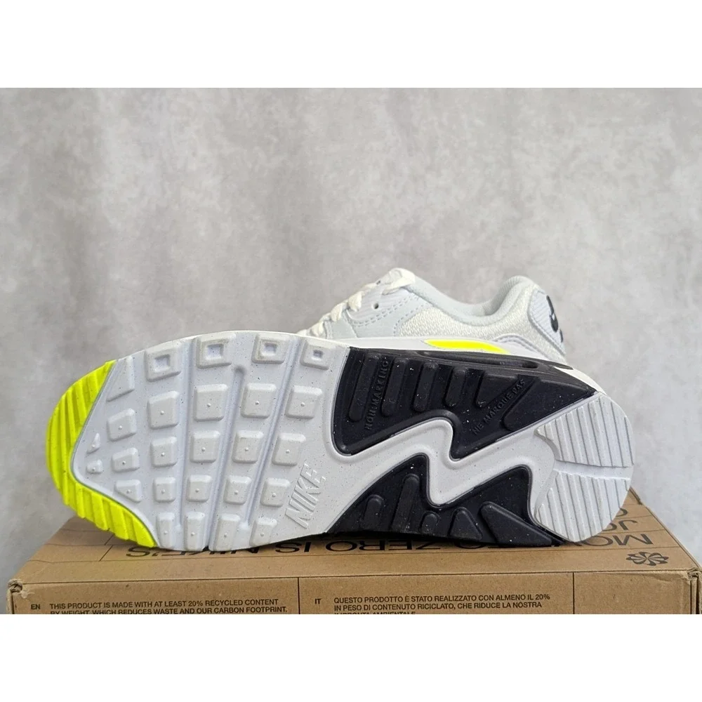 Nike Air Max 90 Kids 5 / Women 6.5 Blue / White‎ / Volt